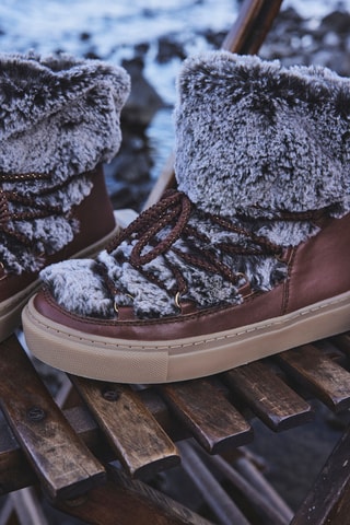 Botins forrados Lucile - Camel