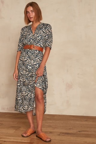 Vestido-camisa Gael - Índigo