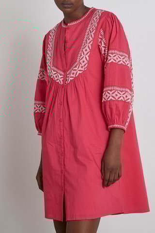 Vestido-camisa Gordana - Fúcsia