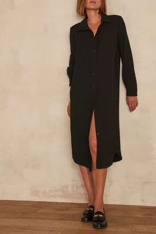 Vestido-camisa Cendrine - Preto