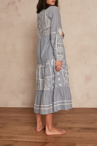 Vestido midi Christine - Índigo