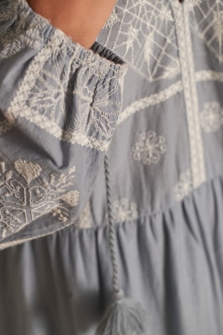 Vestido midi Christine - Índigo