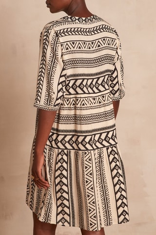 Vestido estilo patinadora Claude - Cru