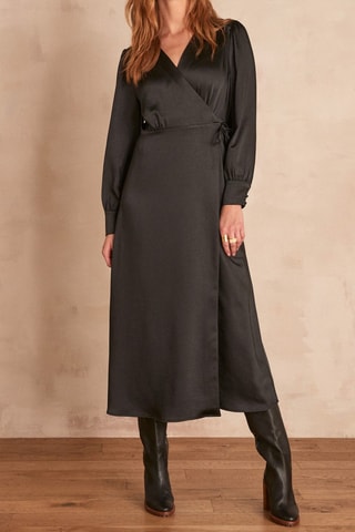 Vestido traçado Cybelle - Preto