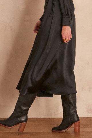 Vestido traçado Cybelle - Preto