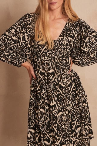 Vestido estilo patinadora Candy - Preto