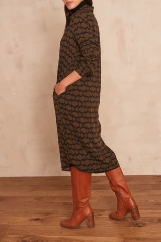 Vestido-camisa Cendrine - Caqui