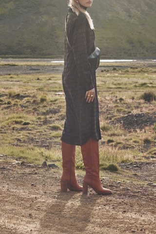 Vestido-camisa Cendrine - Caqui