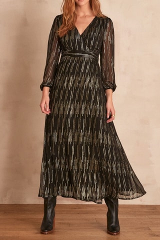 Vestido comprido Clemence - Preto