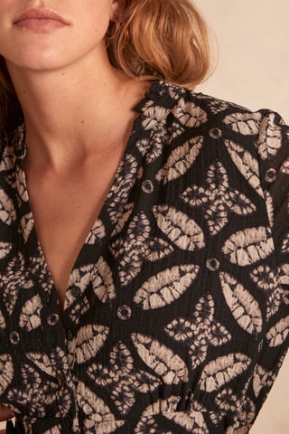 Vestido-camisa Carola - Preto