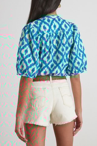 Blusa Connie - Turquesa