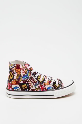 Baskets montantes - Multicolore