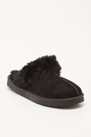 Chaussons fourrés Noir