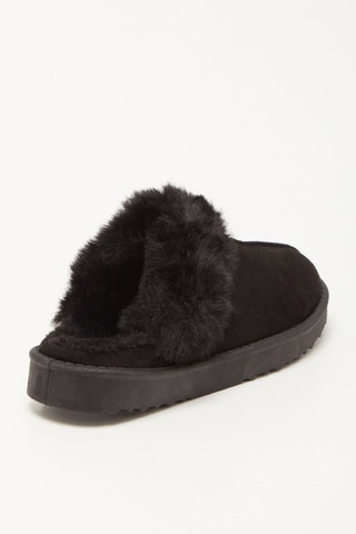Chaussons fourrés Noir