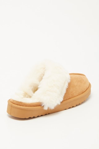 Chaussons fourrés Camel