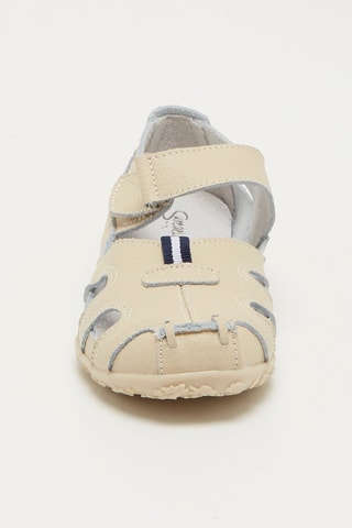 Ballerines en cuir - Beige