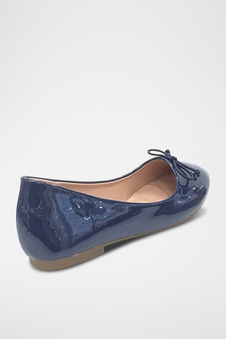 Ballerines vernies - Bleu