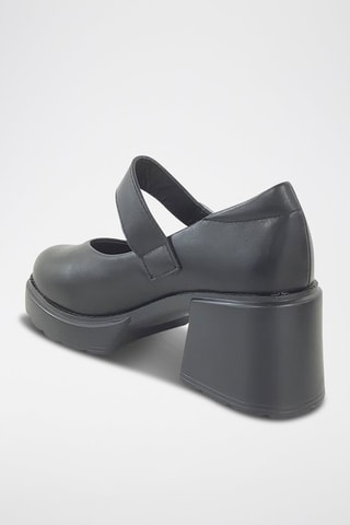 Babies à talons - Noir