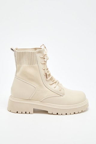 Bottines - Beige