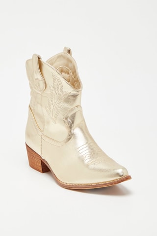 Bottines - Doré