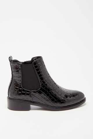 Bottines vernies - Noir