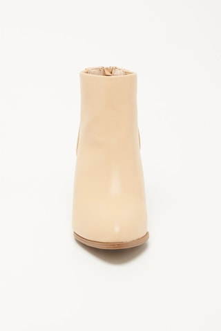 Bottines Beige