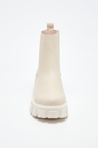 Bottines Chelsea Beige
