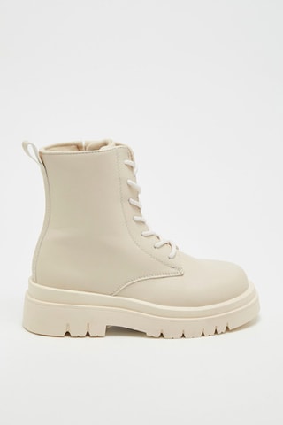 Bottines Beige