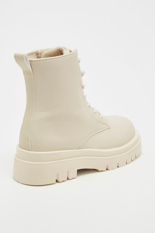 Bottines Beige
