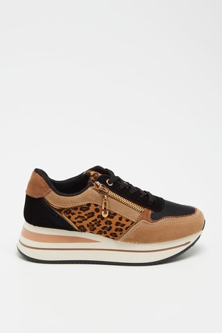 Baskets - Noir et marron