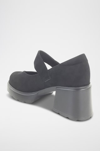 Babies à talons - Noir