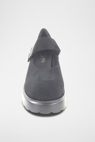 Babies à talons - Noir