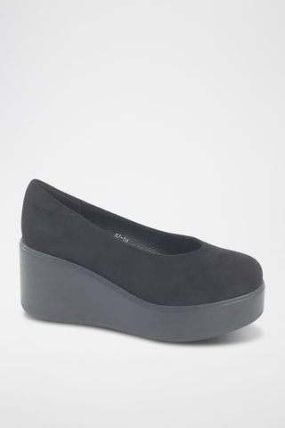 Ballerines compensées - Noir