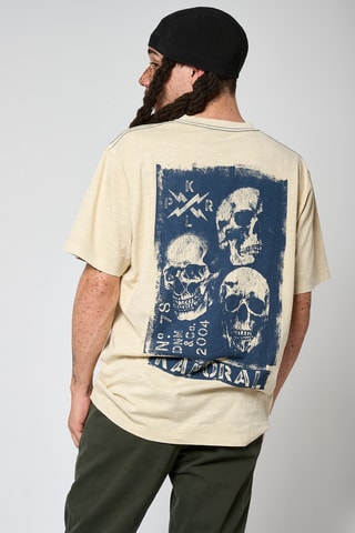 T-shirt regular em algodão biológico Vito - Branco