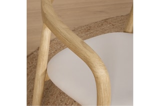Cadeira em madeira de sungkai - 50 x 101,5 x 56,5 cm