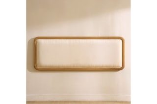 Cabeceira de cama de suspender em madeira de sungkai - 190 x 60 x 9 cm