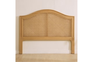 Cabeceira de cama em madeira de sungkai - 190 x 4 x 130 cm