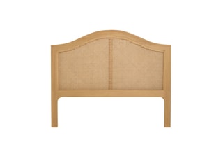 Cabeceira de cama em madeira de sungkai - 190 x 4 x 130 cm