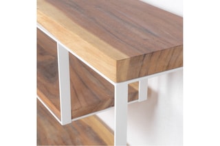 Consola em madeira de trembesi - 120 x 86 x 30 cm