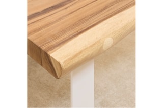 Mesa de jantar em madeira de Trembesi - 140 x 75 x 89 cm