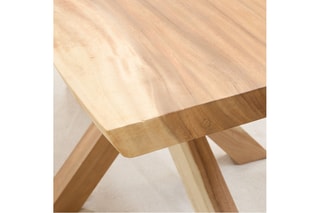 Mesa de jantar em madeira de Trembesi - 160 x 75 x 90 cm