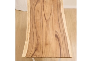 Mesa de jantar em madeira de Trembesi - 160 x 75 x 90 cm