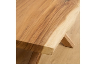 Mesa de jantar em madeira de Trembesi - 220 x 78 x 100 cm