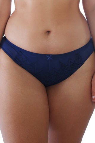 2 tangas - Bleu marine et rose