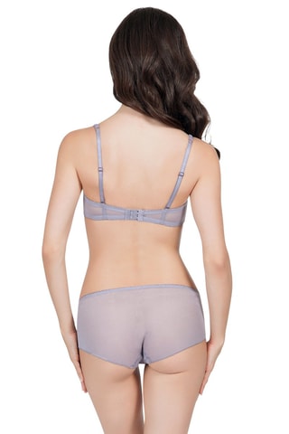 Shorty Coco Gris et blanc