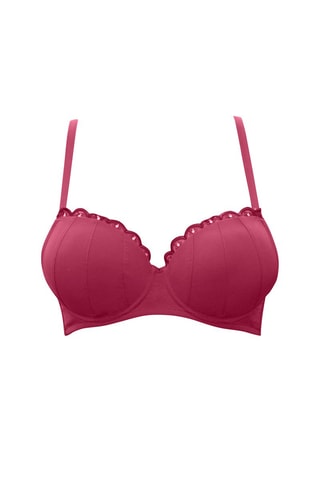 Soutien-gorge ampliforme Paris - Rouge cerise