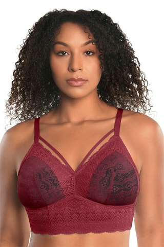 Bralette Mia Lace - Rouge foncé