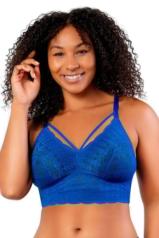Bralette Mia Lace - Saphir