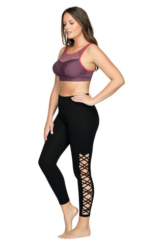 Soutien-gorge de sport Casey - Violet et rose