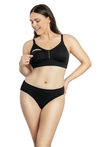 Soutien-gorge d'allaitement Erika - Noir